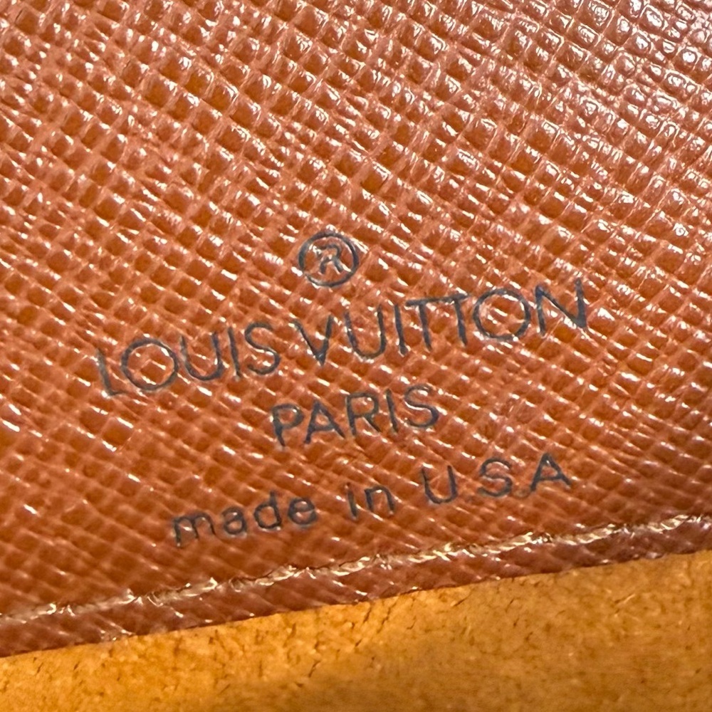 Louis Vuitton Brown Monogram Shoulder Bag AUTHENTIC - Picture 7 of 10